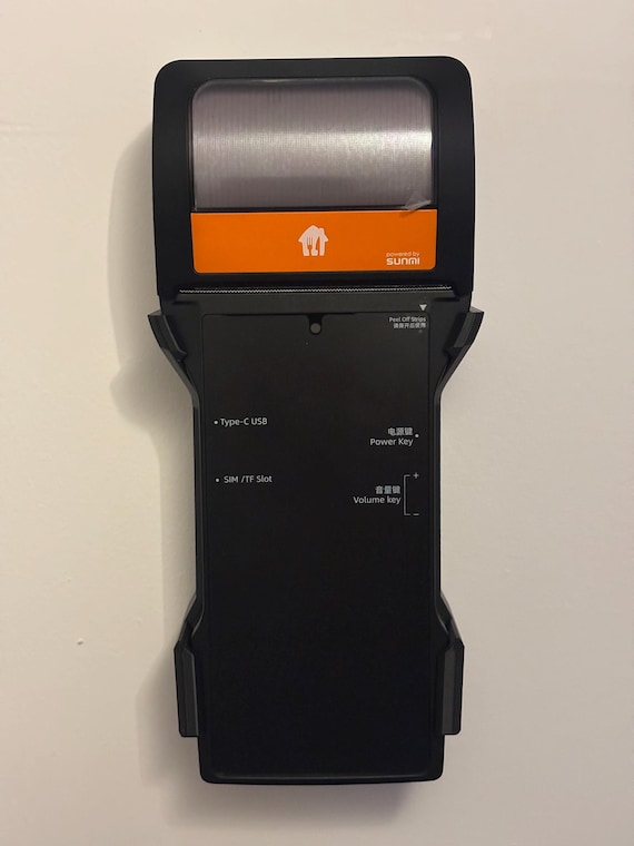 Wall Mount for Deliveroo Sunmi V2 / V2s/ V2s Plus POS System