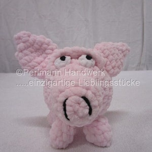 Amigurumi pig crochet toy soft toy crocheted