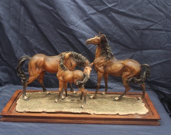 G Armani Horse Sculpture Stallion Mare Colt