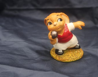 Pendelfin Rabbits Geoff Stonecraft Rabbit Hammer Throw