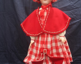 Antique 28” Heinrich Handwerck Simon Halbig Bisque Head Sailor Girl Doll