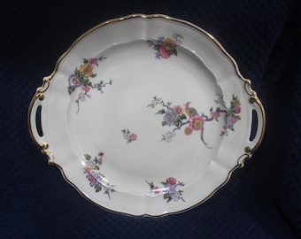 Talerz do serwowania ciasta Bernardaud Limoges, bengalski, 11,1/2'', wyprodukowany we Francji