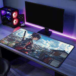 面白いゲームマウスパッドアニメ愛好家へのギフトデスクマットオフィスアクセサリーかわいいデザインクールなギフトゲーマーのためのアニメアートデスクパッド