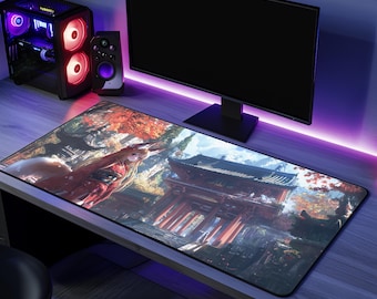 Funny Gaming Mousepad Gift For Anime Lovers Desk Mat Office Accessories Cute Design Cool Gift For Gamer Anime Art Desk Pad
