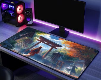 Funny Gaming Mousepad Gift For Anime Lovers Desk Mat Office Accessories Cute Design Cool Gift For Gamer Anime Art Desk Pad