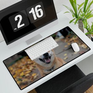 面白いゲームマウスパッドギフト犬愛好家デスクマットオフィスアクセサリーかわいいデザインクールなギフトゲーマー犬アートデスクパッド