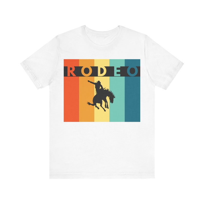 Rodeo T-shirt Sports T-shirt Unisex Jersey Short Sleeve Tee - Etsy