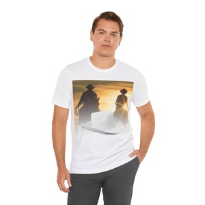 Cowgirl Tee| Cowboy Tee| Graphic T-Shirt| Unisex Jersey Short Sleeve Tee