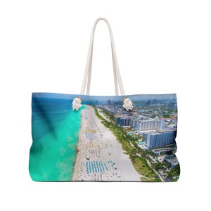 Beach Weekender Bag, Vacation Weekender Bag,  Weekender Tote Bag