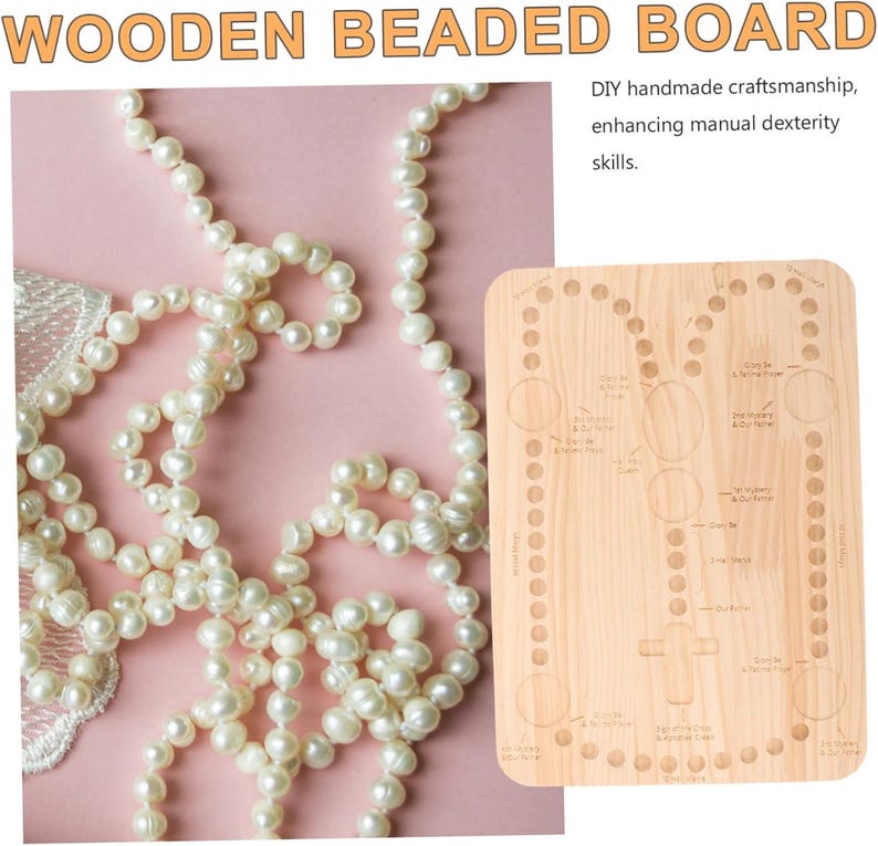 Bead Board Beading Tools Beading Board Bead Rosary Board Bead Making ...