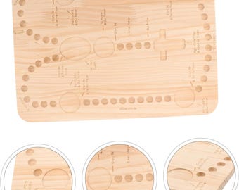Bead Board Beading Tools Beading Board Bead Rosary Board Bead Making Tray Necklace Bracelets Bead Design Board