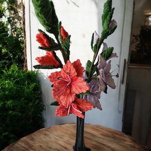 Gladiolus, housewarming gifts, anniversary gifts, unique office decor, everlasting home decor,   handcrafted unique gifts