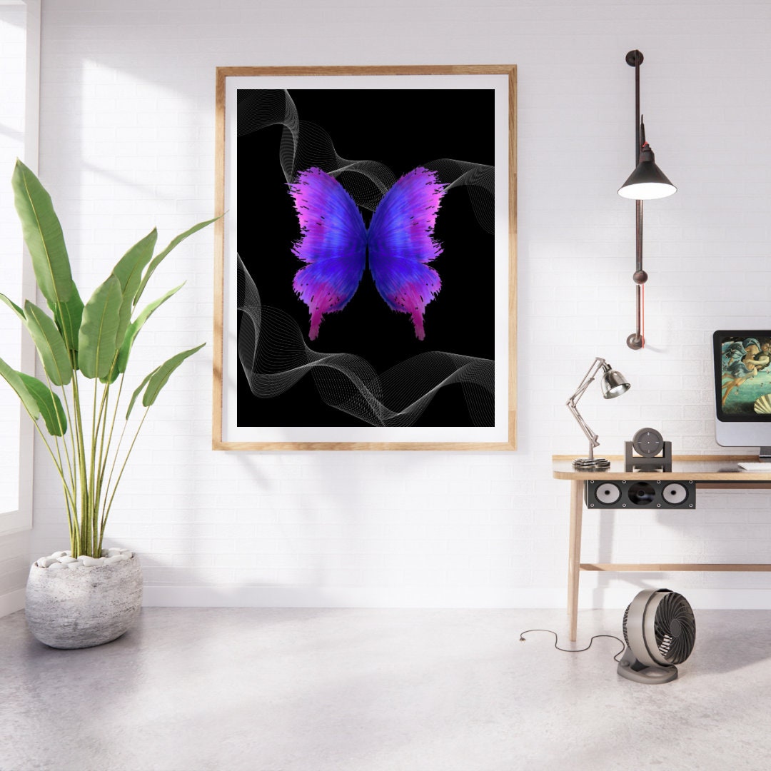 Beautiful view of Modern Butterfly Wall Decals