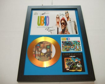 ub40   signed  framed