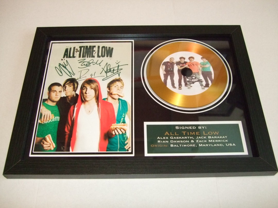 All Time Low Signed Framed - Etsy