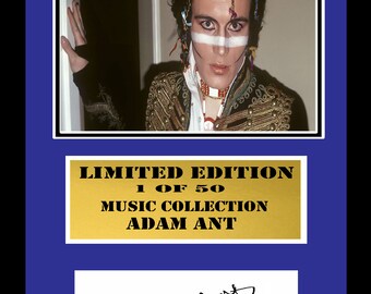 adam signed  framed