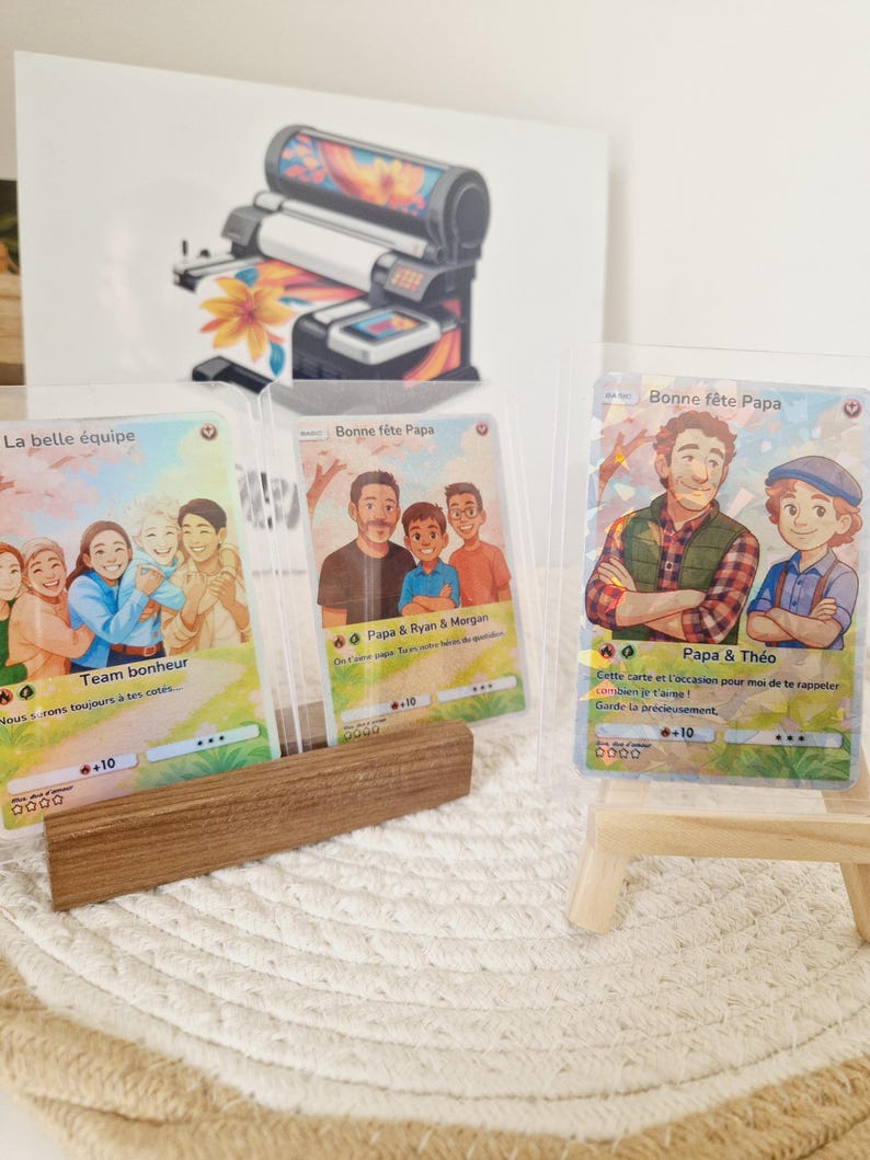 Carte PoketStyle Personnalisée Avec Photos | St Valentin/Cadeau Papa ...