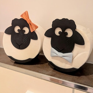 Cute Sheep Toilet Paper Holder Toilet Roll Decoration