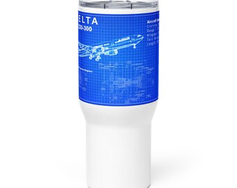 Tasse de voyage A330-300 de Delta Airlines