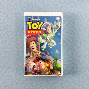 Toy Story VHS (1995) Vintage Disney Pixar  – Original Clamshell Case & Inserts, 90s Classic