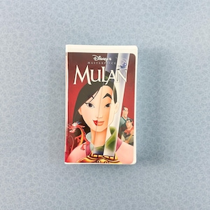 Disneys Mulan VHS | 1999 Meisterkollektion | Geprüft & Neu aufgezogen | Muschelschale