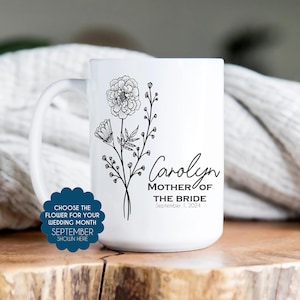 Mutter der Braut Geschenk, Mutter des Bräutigams Tassenset, Muttertagsgeschenk, Schwiegermutter Geschenk, Mutter des Bräutigams Geschenk, Hochzeitstag Geschenk