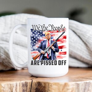 Conservative Coffee Mug for Republican Patriotic Gift Trump Mug American Flag Gift for Father Birthday Present Conservative Dad Gift for Men