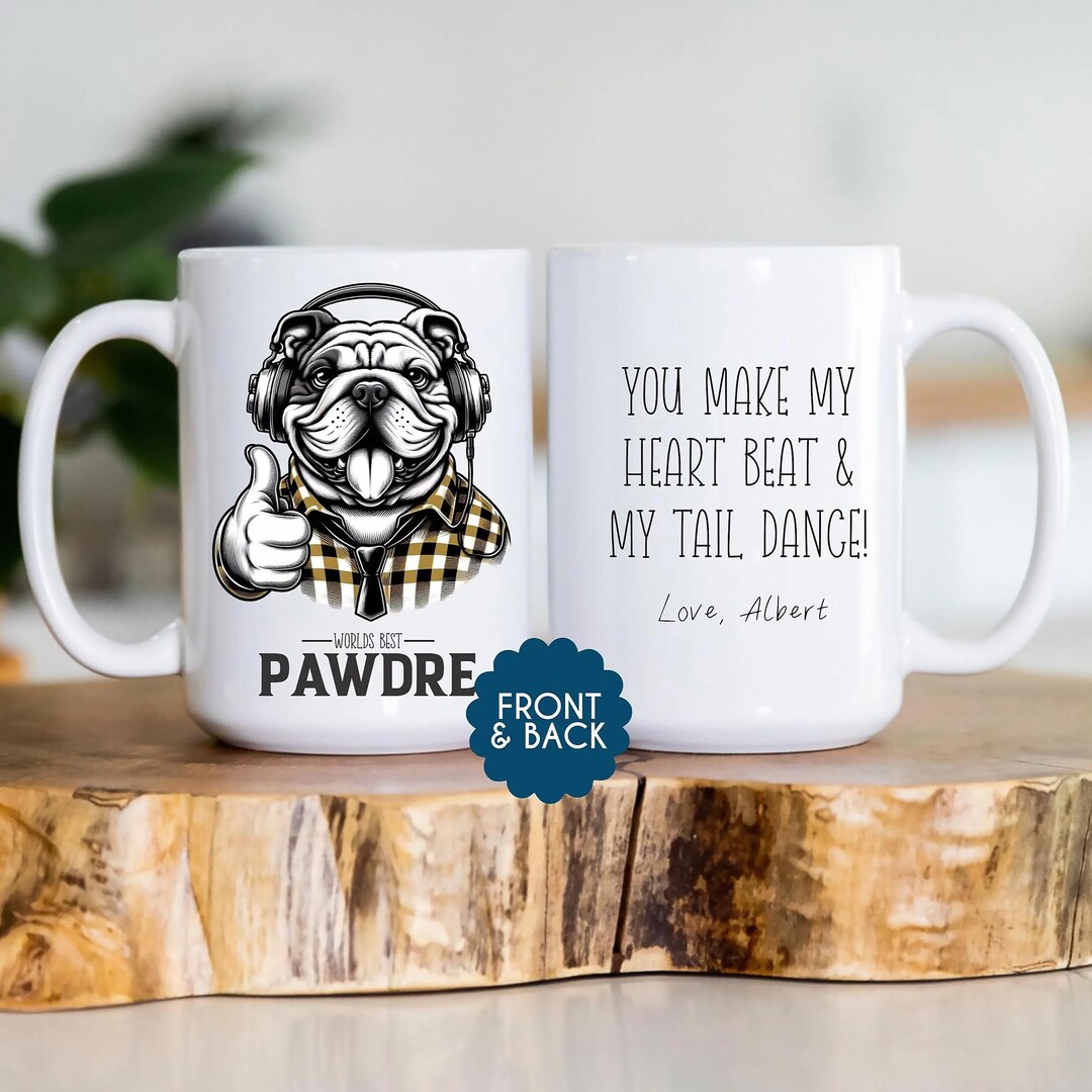 English Bulldog World's Best Dad Mug T-Shirt