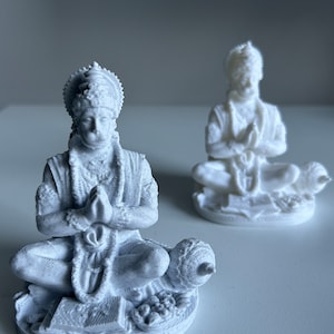 Hanuman Meditating Sitting Idol-Meditation Pose - Size Small 9.3cm Tall