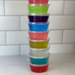 1oz Jelly Wax Melts - Long-Lasting Premium Scents | Unique Translucent Gel Wax | Home Fragrance for Warmers | Handmade Decorative Melts