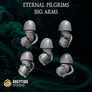 3d Printed Arms Eternal Pilgrims Bits Termi Arm Upgrade Bits Kitbash Bits Greytide Studio
