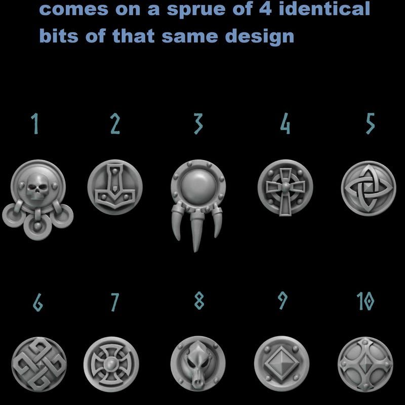 Miniature Wolf Shield - Etsy