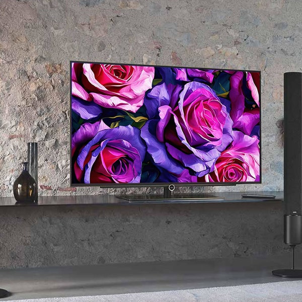 Samsung Frame TV Art of Artful Flowers | Spring Summer Home Décor | Instant Download | LG & Amazon Digital Impasto Colorful Floral Roses