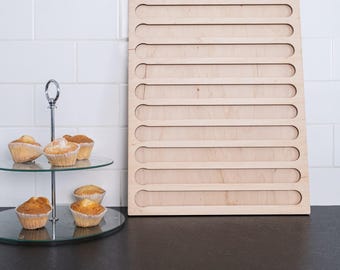 Organizador de cápsulas de café, Cajón para cápsulas de café, Soporte de madera para cápsulas de café, Organizador de cápsulas Nespresso, Cajón para cápsulas de café