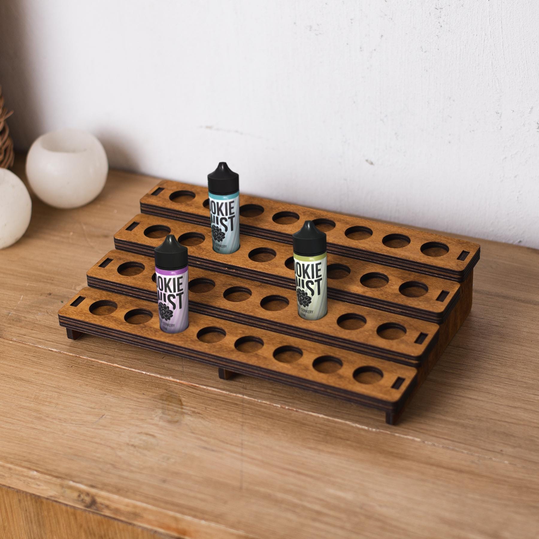 elfbar elfa master akku Vape Stand 2x Aspire AVP Cube, 2x Xros 3 Mini, 4x 10ml bottles by WonkyJon  | Download free STL model