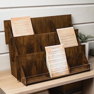 Espositore per biglietti d'auguri in legno, porta biglietti d'auguri per la vendita al dettaglio, espositore per biglietti d'auguri, espositore per cartoline, porta cartoline