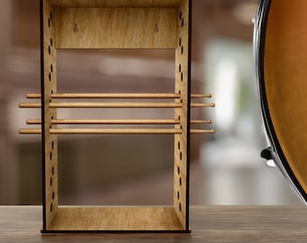 Drumstick-Displayständer, Drumstick-Displayhalter, Drumstick-Vitrine, Drumstick-Aufbewahrung, Drumstick-Wandhalterung, Drum-Zubehör