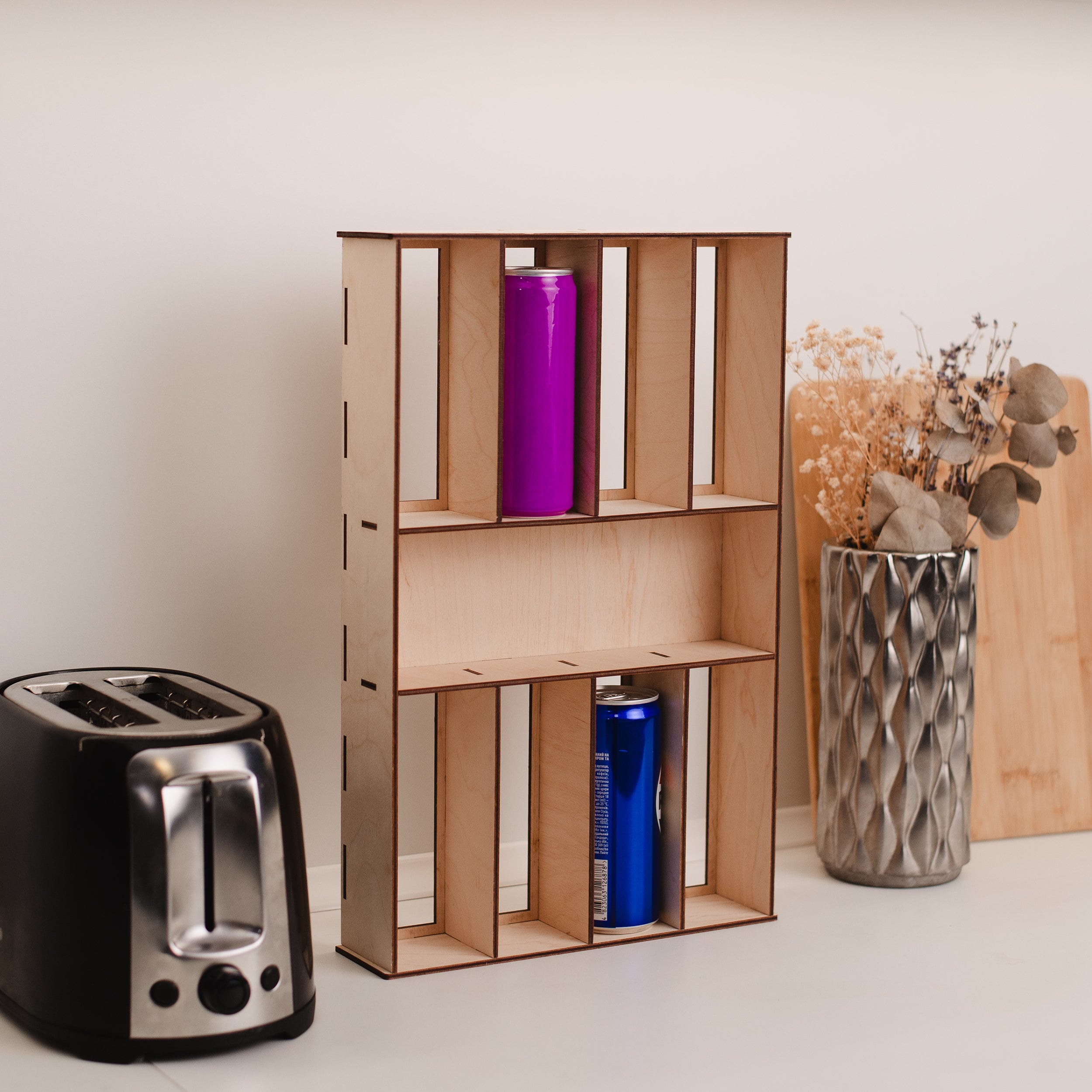 Beer Can Holder, Soda Can Display, Wooden Can Showcase, Beer Can Display Case, Can Shadow Box