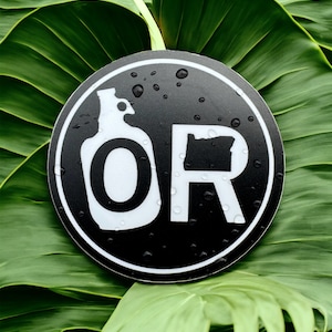 Oregon Beer Sticker | Craft Beer Sticker | Oregon State Decal | Beer Gift