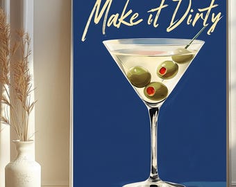 Margarita Print|Cocktail Print|Kitchen Print|Margarita Poster| Drinks Print|Cocktail lover gifts|Cocktail wall art|Bar decor| Cocktail art