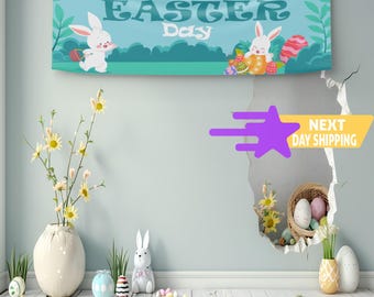 Easter Banners, Celebration Banner, Vinyl Banner, Easter Home Decor, Happy Easter, Easter Celebration Banner, Easter Decor, Happy Easter