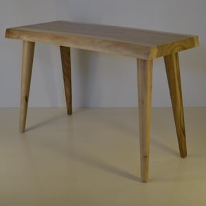 Rustic Walnut Bench - Handmade Live Edge Seating for Entryway or Dining, Farmhouse Bench, Wood Bench, Entryway Bench, Custom Bench