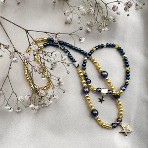 Cosmic Collection | Star | Beaded Necklace & Bracelet | Handmade Beaded Jewelry