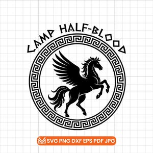 Camp Half Blood SVG PNG DXF: Long Island Cut File