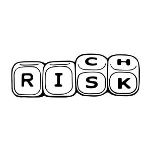 Rischio Ricco Tatuaggio SVG, Ricco SVG, Denaro SVG, Dado SVG, Dollaro SVG, Giocatore SVG, Clipart, Maglietta Ricca Png, File di taglio, Download digitale