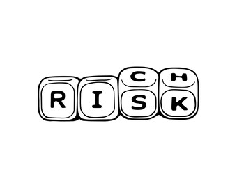 Risk Rich Tattoo SVG, Rich SVG, Money SVG, Dice Svg, Dollar Svg, Gambler Svg, Clipart, Rich Shirt Png, Cut File, Digital Download