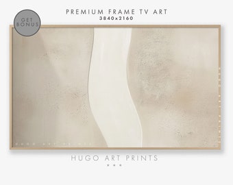 Samsung Frame TV Art Geometrisch Minimal Abstrakte Malerei Japandi Frame Tv Moderne Kunst Digitaler Download, Frame TV Art Neutral Wabi Sabi TV175