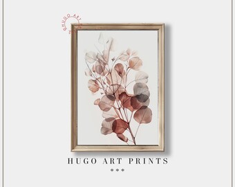 Vintage Botanische Kunst | Antiker Druck Landhaus Aquarell | Boho-Wohnkultur | Digitale DRUCKBARE Wandkunst | Rustikale Küche P51