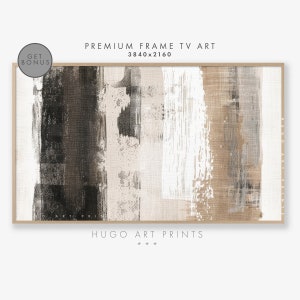 Samsung Frame TV Art | Watercolor Abstract Painting | Neutral Tones and Muted Colors | Minimalist Art | Instant Download for Samsung TV 244