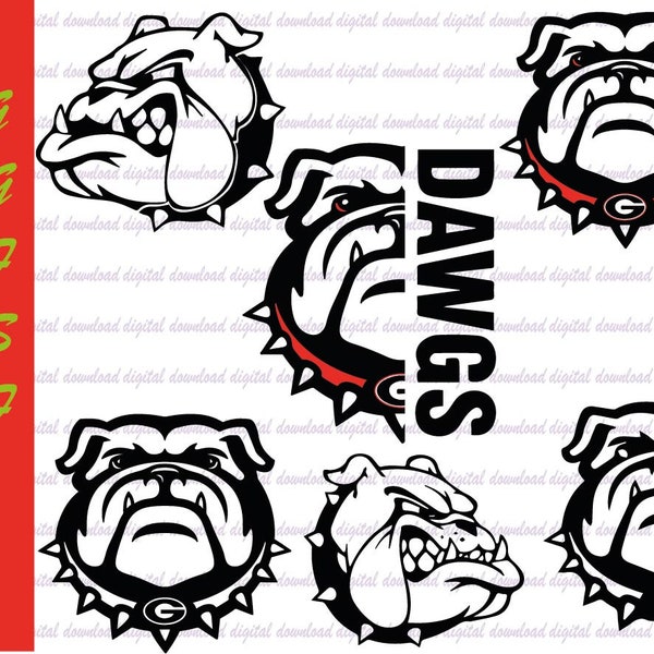 Georgia bulldogs, georgia bulldogs svg, georgia bulldogs png, georgia bulldogs sweatshirt,Bulldog Mom Svg,ulldog Mascot | Digital Download |